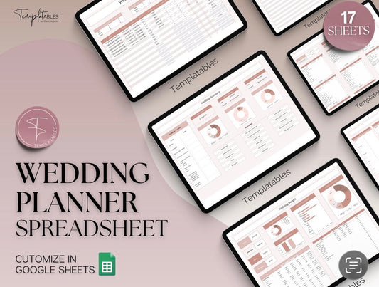 Foreverplanned™ Hochzeitsplaner für Excel & Google Sheets